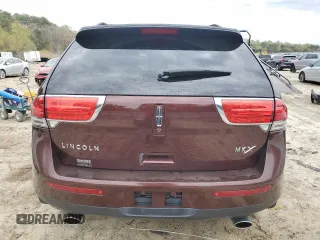 2012 Lincoln MKX with VIN 2LMDJ6JK1CBL14339, listed as a Copart auction lot 52938645 with 135,290 mi miles and Salvage Title. Bid and sale history available at carsss.com. Image 6.