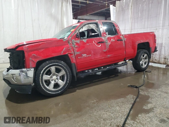 2017 Chevrolet Silverado 1500 LT with VIN 1GCVKREH7HZ324704, listed as a Copart auction lot 53108455 with 134,840 mi miles and Salvage Title. Bid and sale history available at DreamBid. Image 1.