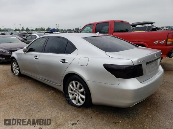 2008 Lexus LS 460 LWB with VIN JTHGL46F485031905, listed as a Copart auction lot 64310963 with 156,057 mi miles and Salvage Title. Bid and sale history available at carsss.com. Image 2.