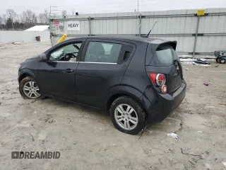 2013 Chevrolet Sonic LT with VIN 1G1JC6SB7D4240621, listed as a Copart auction lot 45019615 with 0 mi miles and Salvage Title. Bid and sale history available at carsss.com. Image 2.
