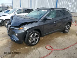 2023 Hyundai Tucson Limited with VIN 5NMJECAE6PH165241, listed as a Copart auction lot 50750895 with 28,662 mi miles and Salvage Title. Bid and sale history available at carsss.com. Image 1.