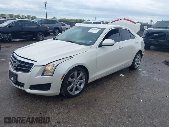 2014 Cadillac ATS Standard RWD with VIN 1G6AA5RX0E0185448, listed as a IAAI auction lot 41910150 with 179,969 mi miles and . Bid and sale history available at DreamBid. Image 2.