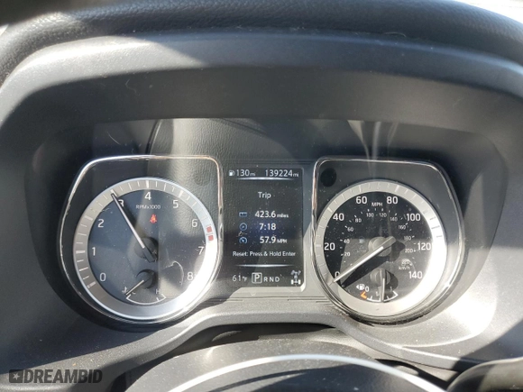 2017 Nissan Titan SV with VIN 1N6AA1EJ0HN538458, listed as a Copart auction lot 47475775 with 139,224 mi miles and Salvage Title. Bid and sale history available at carsss.com. Image 9.