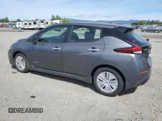 2018 Nissan LEAF SV with VIN 1N4AZ1CP7JC302433, listed as a Copart auction lot 53569885 with 77,918 mi miles and Salvage title. Bid and sale history available at DreamBid. Image 2.