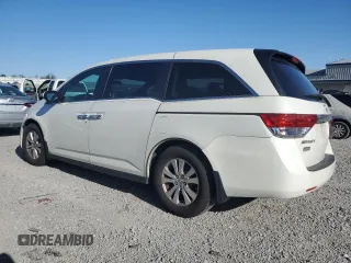 2016 Honda Odyssey SE with VIN 5FNRL5H35GB005538, listed as a Copart auction lot 53326945 with 167,359 mi miles and Salvage Title. Bid and sale history available at DreamBid. Image 2.