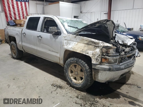 2014 Chevrolet Silverado 1500 Work Truck with VIN 3GCUKPEH5EG243521, listed as a Copart auction lot 86210854 with Not Provided miles and Salvage Title. Bid and sale history available at DreamBid. Image 4.