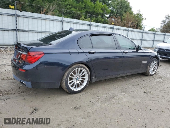 2014 BMW 7 Series ALPINA B7 with VIN WBAYE8C55ED136311, listed as a Copart auction lot 56519375 with 110,542 mi miles and Salvage title. Bid and sale history available at DreamBid. Image 3.