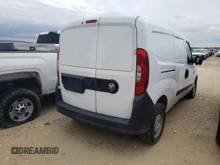 2017 Ram ProMaster City Cargo Tradesman with VIN ZFBERFAB0H6E49515, listed as a Copart auction lot 69042703 with 43,796 mi miles and . Bid and sale history available at DreamBid. Image 3.