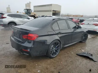 2018 BMW M3 with VIN WBS8M9C50J5K99733, listed as a Copart auction lot 38483924 with 40,210 mi miles. Bid and sale history available at carsss.com. Image 3.