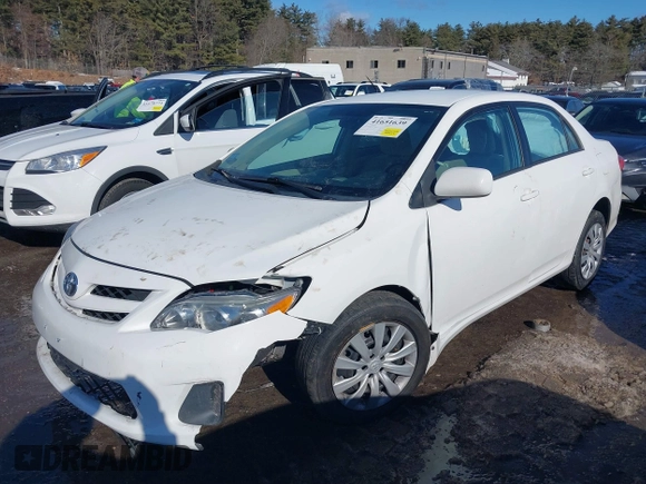 2012 Toyota Corolla L with VIN 2T1BU4EE3CC876841, listed as a IAAI auction lot 41651639 with 124,004 mi miles. Bid and sale history available at carsss.com. Image 2.