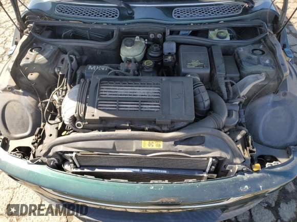 2003 MINI Hardtop S with VIN WMWRE33473TD67280, listed as a Copart auction lot 49298995 with Not Provided miles and Salvage Title. Bid and sale history available at DreamBid. Image 11.