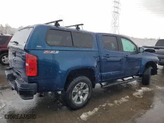 2019 Chevrolet Colorado 4WD Z71 with VIN 1GCGTDEN3K1127677, listed as a Copart auction lot 82692304 with 54,866 mi miles and Salvage Title. Bid and sale history available at carsss.com. Image 3.