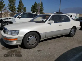 1994 Lexus LS z VIN JT8UF11E5R0194083, wystawiony jako Copart lot #61678145 z przebiegiem 94 287 mil mil oraz Czysty tytuł • Clean title. Historia ofert i sprzedaży dostępna na DreamBid. Obrazek 1.