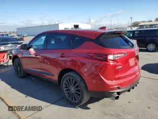 2022 Acura RDX PMC Edition with VIN 5J8TC2H81NL001921, listed as a Copart auction lot 80665954 with 57,354 mi miles and Salvage Title. Bid and sale history available at carsss.com. Image 2.