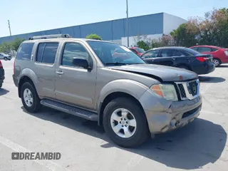 2006 Nissan Pathfinder SE with VIN 5N1AR18UX6C661562, listed as a IAAI auction lot 42061847 with 103,515 mi miles. Bid and sale history available at carsss.com. Image 1.