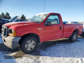 2006 Ford Super Duty F-250 XL with VIN 1FTNF20536EA78537, listed as a Copart auction lot 89345865 with 150,604 mi miles and Salvage Title. Bid and sale history available at carsss.com. Image 1.