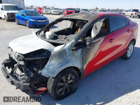 2012 Kia Rio EX z VIN KNADN4A3XC6050082, wystawiony jako IAAI lot #41680237 z przebiegiem Nie podano mil oraz . Historia ofert i sprzedaży dostępna na DreamBid. Obrazek 2.