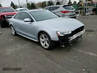 2016 Audi A5 Premium Plus with VIN WAUM2AFR1GA030200, listed as a Copart auction lot 83884054 with 71,593 mi miles and Salvage Title. Bid and sale history available at carsss.com. Image 10.