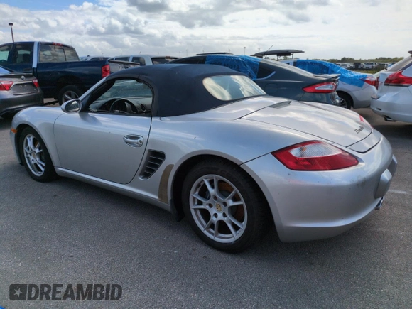 2006 Porsche Boxster с VIN WP0CA29866U710780, выставлен на аукционе Copart как лот 74619804 с пробегом Не указан миль и На запчасти • Non repairable. История ставок и продаж доступна на DreamBid. Изображение 2.