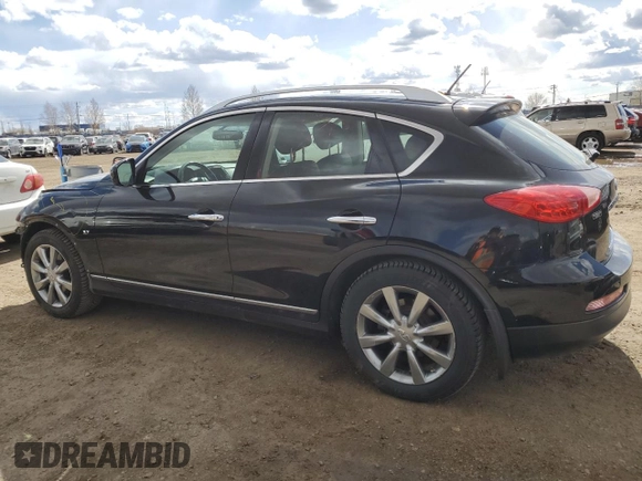 2014 Infiniti QX50 Journey with VIN JN1BJ0HR1EM192122, listed as a Copart auction lot 52715555 with 98,047 mi miles and Salvage Title. Bid and sale history available at carsss.com. Image 2.
