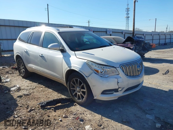 2014 Buick Enclave Leather with VIN 5GAKRBKD5EJ229125, listed as a IAAI auction lot 41184337 with 198,467 mi miles and . Bid and sale history available at DreamBid. Image 1.