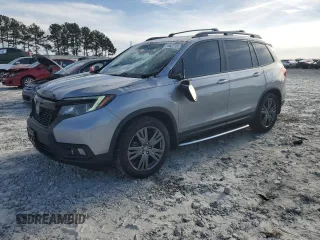 2020 Honda Passport EX-L with VIN 5FNYF7H51LB000802, listed as a Copart auction lot 45962215 with 76,895 mi miles and Salvage title. Bid and sale history available at DreamBid. Image 1.