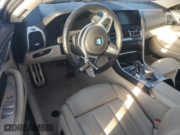 2022 BMW 8 Series M850i с VIN WBAGV8C06NCH25022, выставлен на аукционе Copart как лот 75720384 с пробегом Не указан миль и На запчасти • Non repairable. История ставок и продаж доступна на DreamBid. Изображение 8.