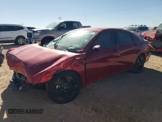 2021 Hyundai Elantra SEL with VIN 5NPLM4AG5MH044136, listed as a Copart auction lot 87509925 with Not Provided miles and Salvage Title. Bid and sale history available at carsss.com. Image 1.