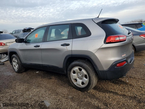 2016 Jeep Cherokee Sport with VIN 1C4PJMAB9GW251450, listed as a Copart auction lot 84014414 with 45,485 mi miles and Salvage Title. Bid and sale history available at carsss.com. Image 2.
