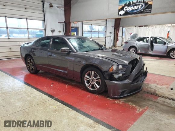2014 Dodge Charger SXT with VIN 2C3CDXJG7EH259680, listed as a Copart auction lot 52626575 with 164,473 mi miles and Salvage Title. Bid and sale history available at carsss.com. Image 4.