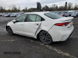 2022 Toyota Corolla SE with VIN JTDS4MCE8N3513238, listed as a Copart auction lot 45607025 with 66,017 mi miles and Salvage Title. Bid and sale history available at carsss.com. Image 2.