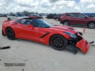 2019 Chevrolet Corvette Z51 2LT with VIN 1G1YK2D78K5123303, listed as a Copart auction lot 70470654 with 25,179 mi miles and Salvage Title. Bid and sale history available at carsss.com. Image 4.