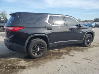 2021 Chevrolet Traverse LS with VIN 1GNERLKW3MJ181472, listed as a Copart auction lot 43199495 with Not Provided miles and Clean Title. Bid and sale history available at carsss.com. Image 3.