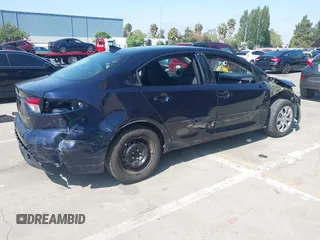 2020 Toyota Corolla LE with VIN 5YFEPRAE5LP145142, listed as a IAAI auction lot 42153289 with 35,010 mi miles and . Bid and sale history available at DreamBid. Image 4.