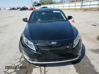 2013 Kia Optima Hybrid EX with VIN KNAGM4AD1D5062069, listed as a Copart auction lot 52456105 with 104,385 mi miles and Salvage Title. Bid and sale history available at carsss.com. Image 13.