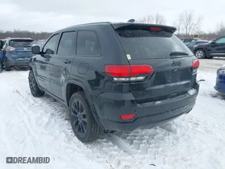 2018 Jeep Grand Cherokee Laredo E with VIN 1C4RJFAG0JC203148, listed as a IAAI auction lot 41614678 with 118,500 mi miles. Bid and sale history available at carsss.com. Image 3.