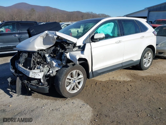 2015 Ford Edge SEL with VIN 2FMTK4J82FBB95203, listed as a IAAI auction lot 41421188 with 250,761 mi miles. Bid and sale history available at carsss.com. Image 18.
