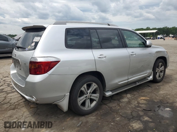 2008 Toyota Highlander Sport z VIN JTEDS43A282066357, wystawiony jako Copart lot #56776585 z przebiegiem 161 994 mil mil oraz Szkoda całkowita • Salvage title. Historia ofert i sprzedaży dostępna na DreamBid. Obrazek 3.