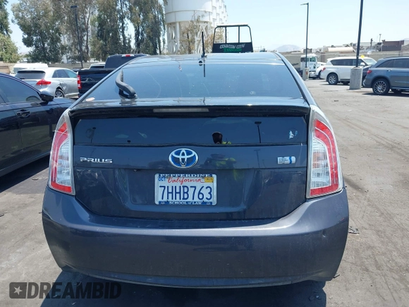 2015 Toyota Prius Four with VIN JTDKN3DUXF0401038, listed as a IAAI auction lot 42461797 with 142,302 mi miles and . Bid and sale history available at DreamBid. Image 16.