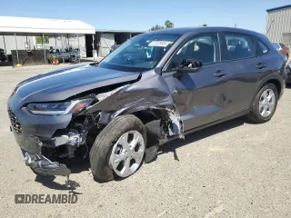 2025 Honda HR-V LX with VIN 3CZRZ1H30SM727327, listed as a Copart auction lot 57528555 with 2,586 mi miles and Salvage title. Bid and sale history available at DreamBid. Image 1.