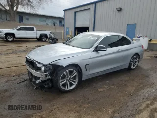 2018 BMW 4 Series 430i with VIN WBA4Z1C59JEC59109, listed as a Copart auction lot 44590835 with 47,507 mi miles and Salvage Title. Bid and sale history available at carsss.com. Image 1.