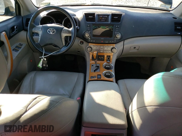 2010 Toyota Highlander Limited with VIN JTEJW3EH3A2041890, listed as a Copart auction lot 48629355 with 182,328 mi miles and Clean title. Bid and sale history available at DreamBid. Image 8.
