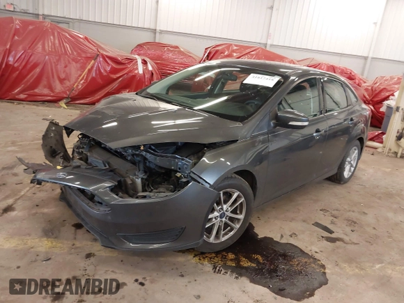 2015 Ford Focus SE with VIN 1FADP3F2XFL201554, listed as a IAAI auction lot 41817418 with 101,938 mi miles. Bid and sale history available at carsss.com. Image 19.