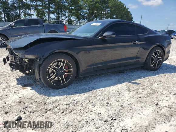2020 Ford Mustang GT with VIN 1FA6P8CF2L5190921, listed as a Copart auction lot 61936405 with 65,492 mi miles and Salvage title. Bid and sale history available at DreamBid. Image 1.