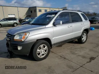 2006 Kia Sportage LX with VIN KNDJF723167180981, listed as a Copart auction lot 83471844 with Not Provided miles and Salvage Title. Bid and sale history available at DreamBid. Image 1.
