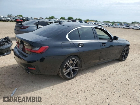2021 BMW 3 Series 330i с VIN 3MW5R1J01M8B98838, выставлен на аукционе Copart как лот 56878795 с пробегом 62 607 миль миль и Списание • Salvage title. История ставок и продаж доступна на DreamBid. Изображение 3.