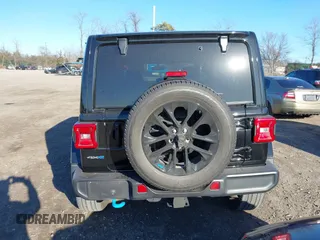 2023 Jeep Wrangler Sahara with VIN 1C4JJXP63PW525274, listed as a IAAI auction lot 41743099 with 38,484 mi miles and . Bid and sale history available at DreamBid. Image 16.
