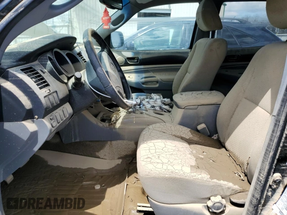 2010 Toyota Tacoma with VIN 5TEMU4FNXAZ687151, listed as a Copart auction lot 52952025 with Not provided miles and Salvage title. Bid and sale history available at DreamBid. Image 7.