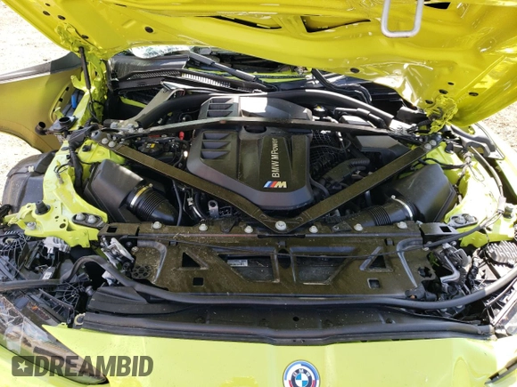 2023 BMW M3 Competition xDrive z VIN WBS43AY00PFN31959, wystawiony jako Copart lot #56270704 z przebiegiem Nie podano mil oraz Szkody całkowita. Historia ofert i sprzedaży dostępna na DreamBid. Obrazek 11.