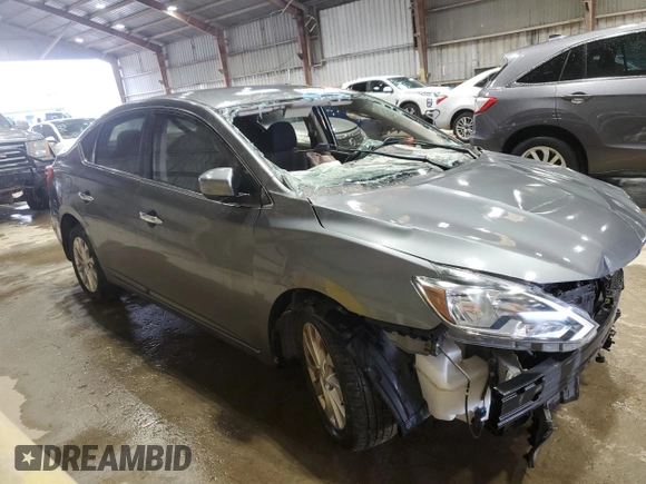 2019 Nissan Sentra S with VIN 3N1AB7AP6KY274978, listed as a Copart auction lot 53527325 with Not Provided miles and Salvage Title. Bid and sale history available at carsss.com. Image 4.